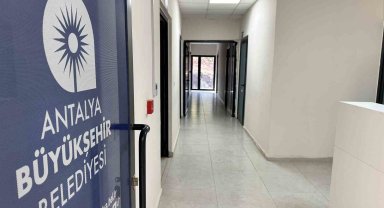 Kumluca Şehir Mezarlığı'na cenaze hizmet birimi açıldı