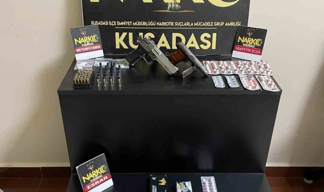 Kuşadası'nda uyuşturucu operasyonu