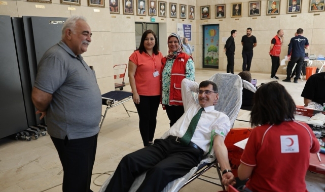 Kütahya Belediyesi'nde kan bağışı etkinliği