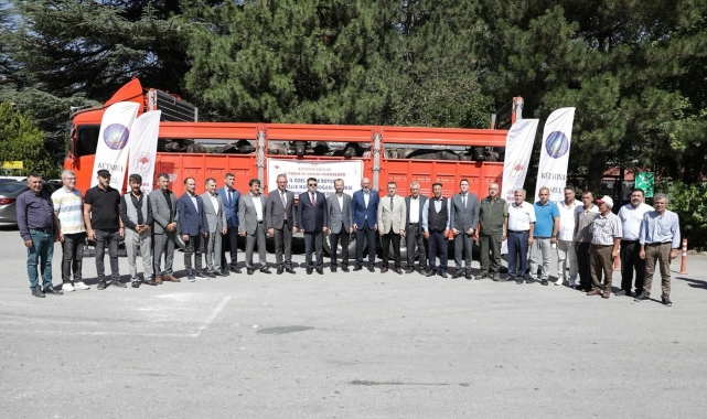 Kütahya'da manda yetiştiricilerine damızlık desteği