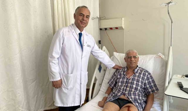 Lavabo açıcı bomba gibi patladı, vücudunun yüzde 40'ı yanan 78 yaşındaki yaşlı adam dehşeti yaşadı