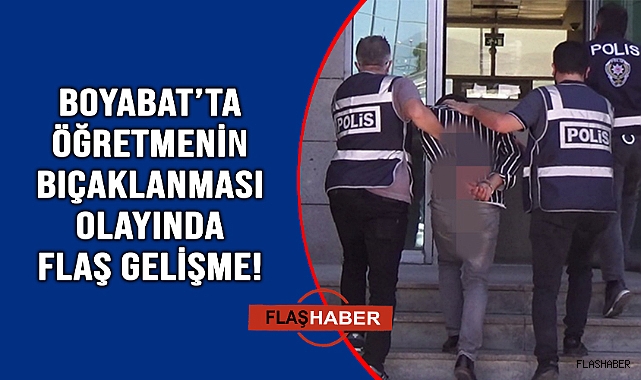 LİSE ÖĞRENCİSİ ÖĞRETMENİNİ BIÇAKLADI!
