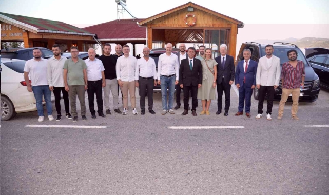 Litvanya Ankara Büyükelçisi Ricardas Degutis Türkeli'de