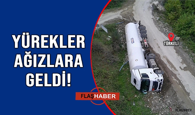 LNG YÜKLÜ TANKER ŞARAMPOLE DEVRİLDİ!
