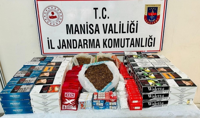 Manisa'da 42 bin makaron ele geçirildi