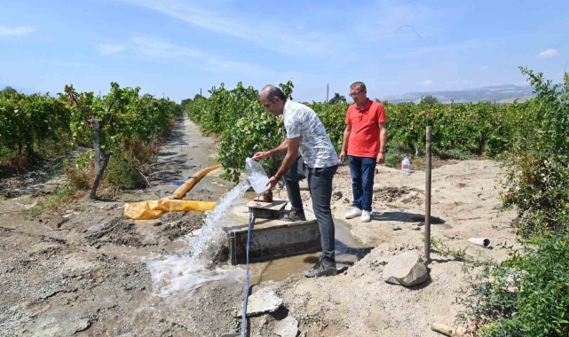 Manisa'da 50 yıllık su sorunu çözüldü