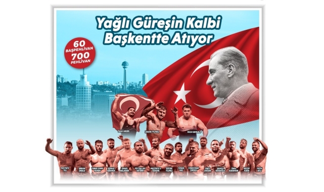 Mansur Yavaş'tan davet: Yağlı güreşin kalbi Başkent'te atıyor