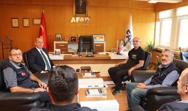 Marmara Afet Risklerini Azaltma Daire Başkanı, Eskişehir İl AFAD Müdürlüğü'nü ziyaret etti