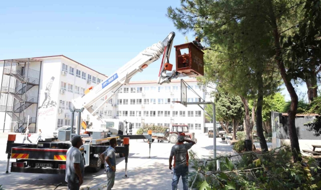 Marmaris'te okullar yeni döneme hazır