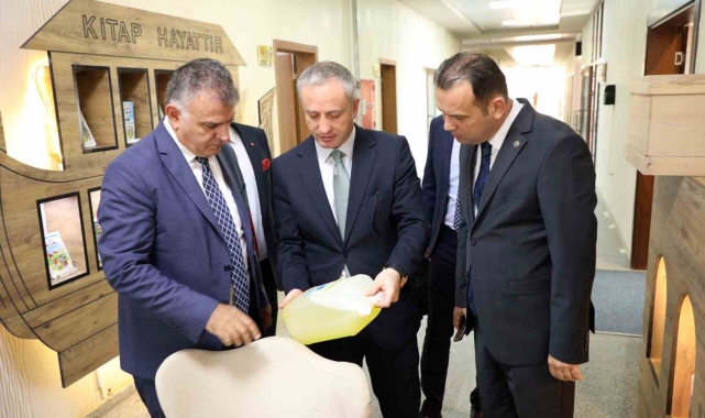 MEB Ölçme, Değerlendirme ve Sınav Hizmetleri Genel Müdürü Bülbül Ağrı'da incelemelerde bulundu