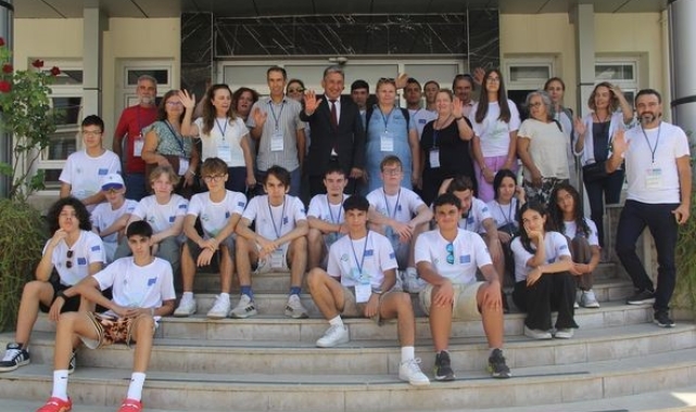 Menteşe'de çevresel sürdürülebilirlik projesi kapsamında uluslararası öğrenci ziyareti