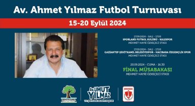 Merhum Av. Ahmet Yılmaz adına anlamlı futbol turnuvası