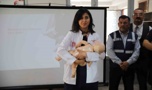 "Minik Kalplere İlk Yardım" projesi bebeklere hayat oluyor