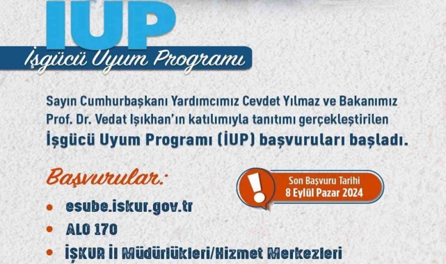 Muğla'da 1030 kişilik 'İşgücü Uyum Programı' başvuruları başladı