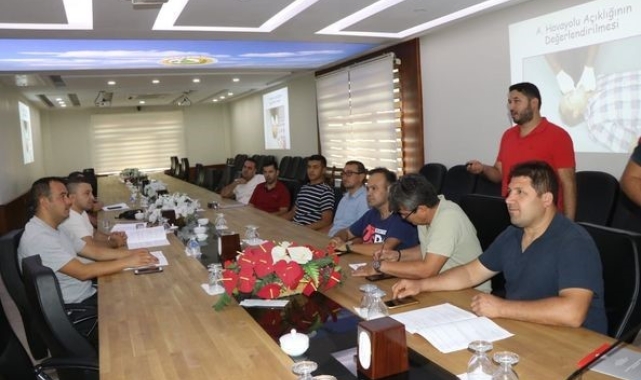Muğla'da orman personeline temel ilk yardım eğitimi verildi
