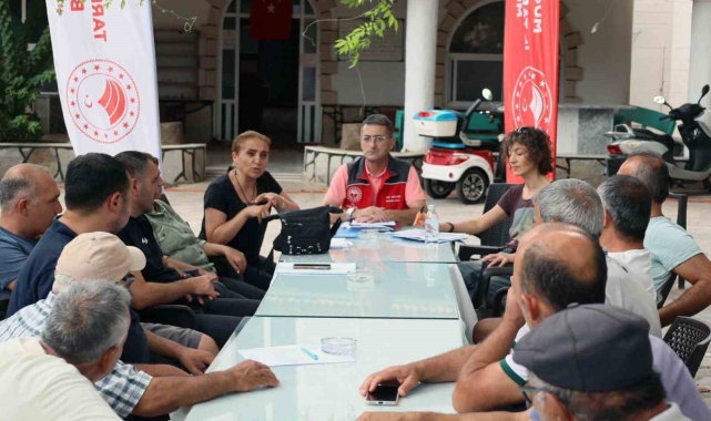 Muğlalı çiftçiye, tarımda yeni dönem anlatılıyor