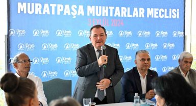 Muratpaşa'da muhtarlar meclisi toplandı