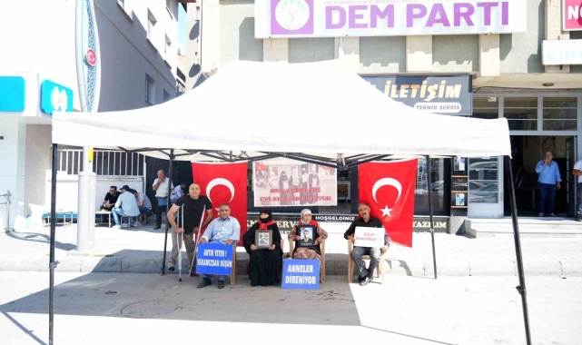 Muş'ta annelerin evlat nöbeti 163. haftaya girdi