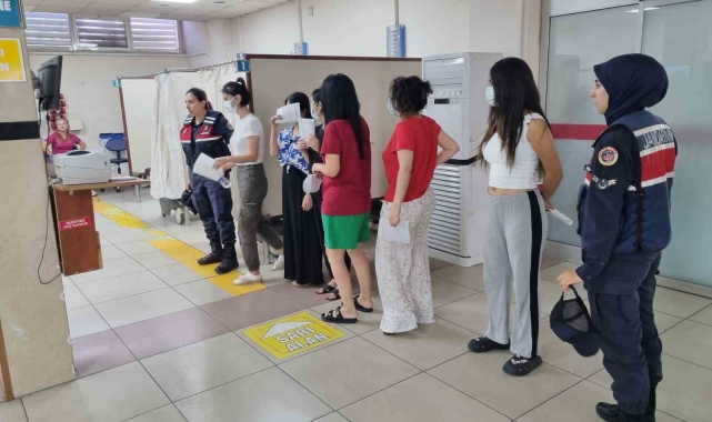 Nazilli'de 11 yabancı uyruklu şahıs yakalandı