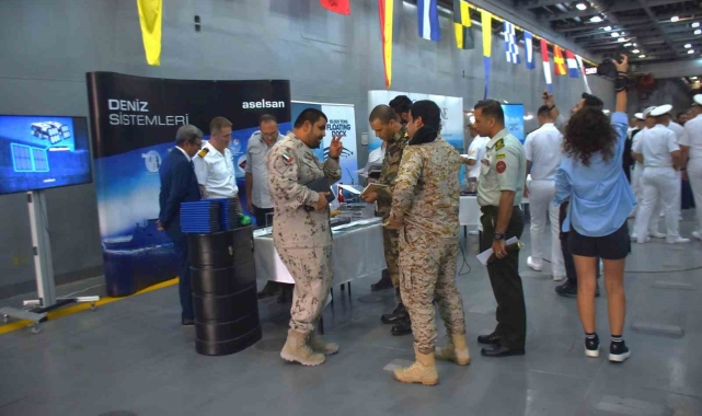 NUSRET 2024 Davet Tatbikatı'nda savunma sanayi sergisine büyük ilgi