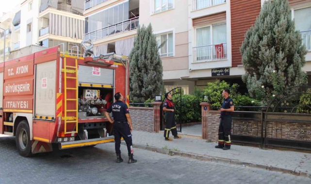 Ocakta tutuşan yağ ekipleri harekete geçirdi