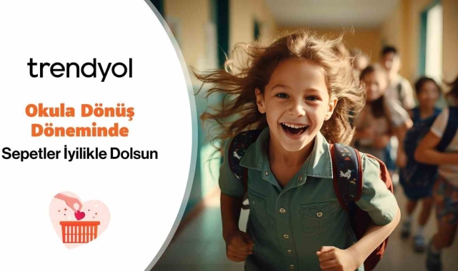 Okula dönüş döneminde 'Sepette İyilik' var