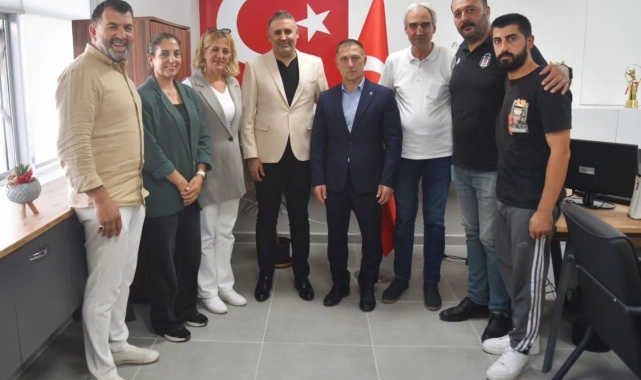 Olimpiyat Şampiyonu Hüseyin Özkan'dan Yunusemre'ye ziyaret