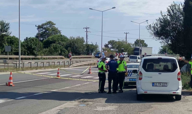 Ordu'da motosikletin çarptığı astsubay şehit oldu