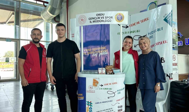 Ordu'da üniversite öğrencilerine sıcak karşılama