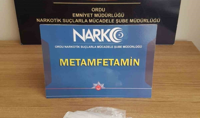 Ordu'da uyuşturucu operasyonu: 1 tutuklama