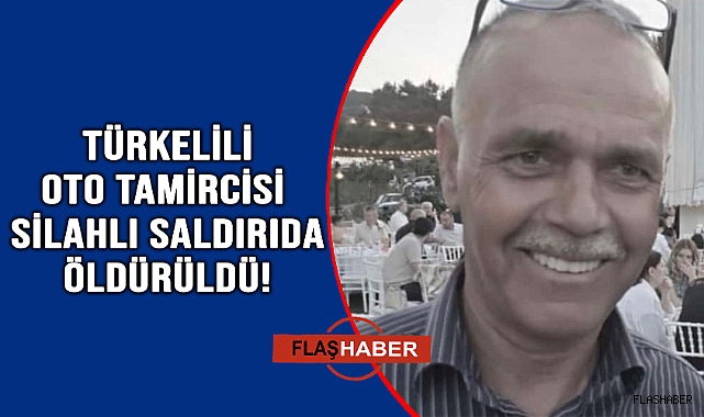 OTO TAMİRCİYE SİLAHLI SALDIRI!