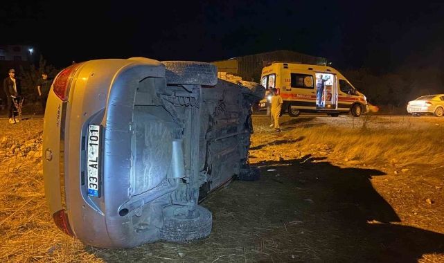 Otomobil takla attı: 1 yaralı