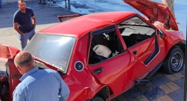 Otomobiller çarpıştı: 5 yaralı