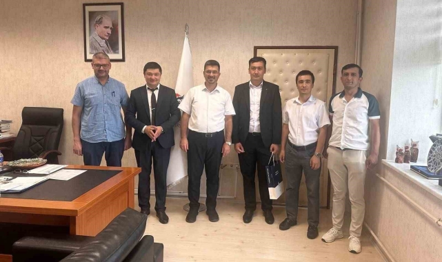 Özbekistan'dan KBÜ'ye ziyaret