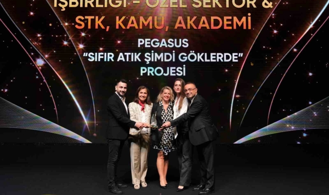 Pegasus'a sürdürülebilir iş ödülü