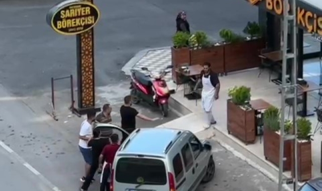 Pendik'te taciz iddiasıyla börekçinin savaşa alanına döndüğü olayda yeni görüntüler ortaya çıktı