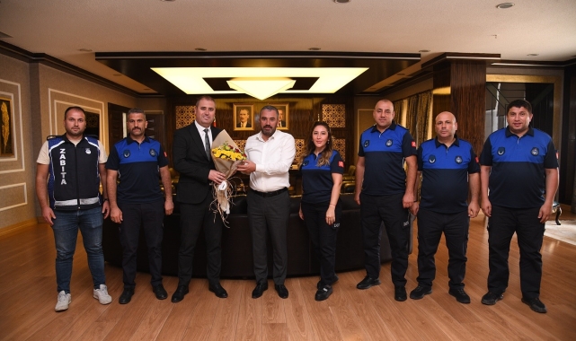 Pursaklar Belediye Başkanı Çetin, Zabıta Teşkilatı'nın kuruluşunu kutladı