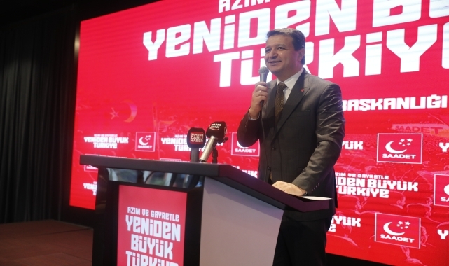 Saadet Partisi Genel Başkanvekili Arıkan, Samsun'da konuştu: