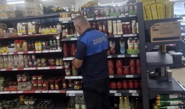 Saimbeyli'de market ve fırınlarda denetim