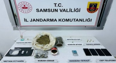 Samsun'da uyuşturucu operasyonunda 1 zanlı yakalandı