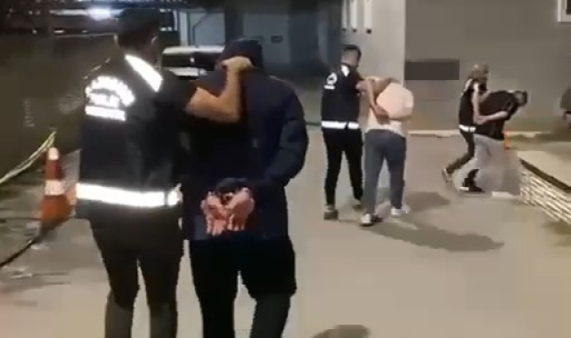 Samsun'da 4 kilo metamfetamin ile yakalanan 3 kişi gözaltına alındı