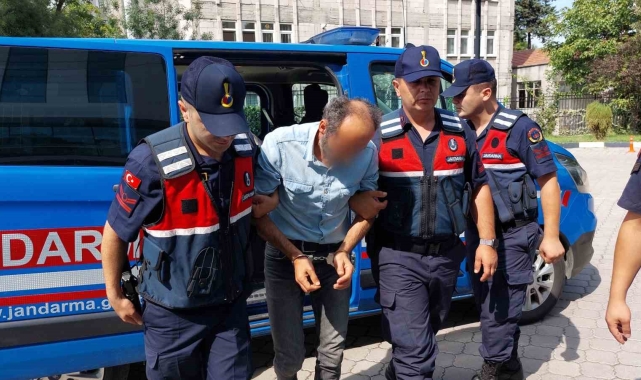 Samsun'da 7 kilo esrarla yakalanan şahıs adliyeye sevk edildi