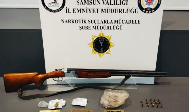 Samsun'da narkotik uygulaması: 25 kişi yakalandı
