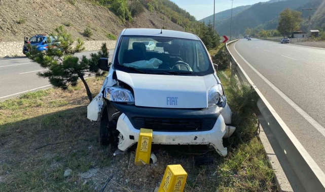 Samsun'da trafik kazası: 2 yaralı