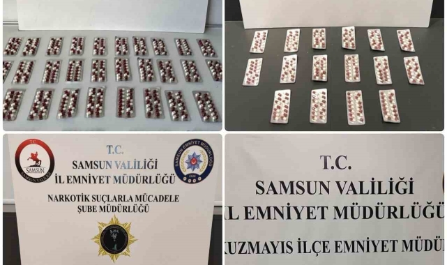 Samsun'da uyuşturucu operasyonu: 6 gözaltı
