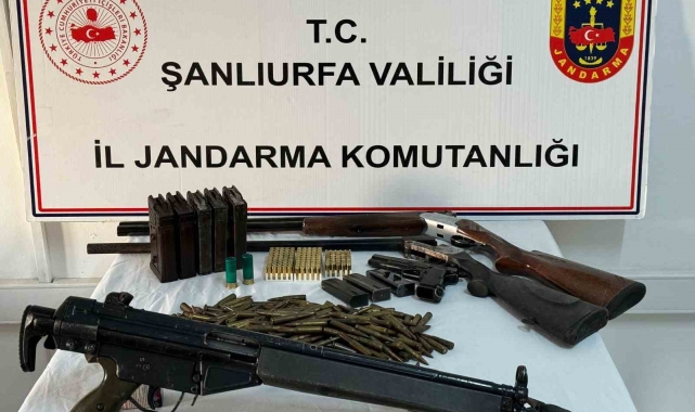 Şanlıurfa'da silah kaçakçılığı operasyonunda 5 gözaltı