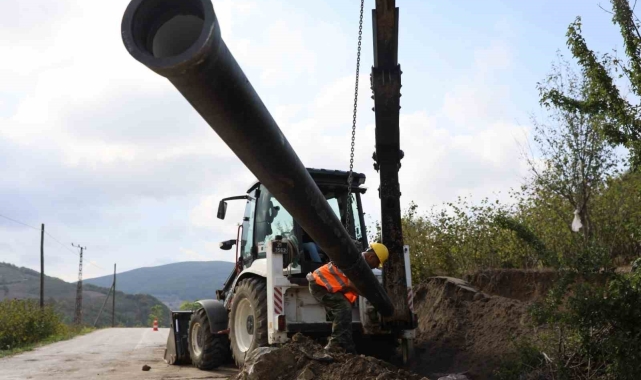 SASKİ'den kırsala yeni içme suyu hattı