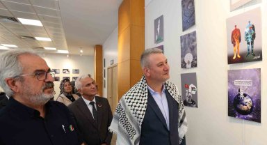 Serdivan'dan Filistin'e sanatla dayanışma