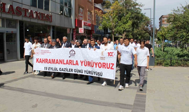 Siirt'te 19 Eylül Gaziler Günü törenlerle kutlandı