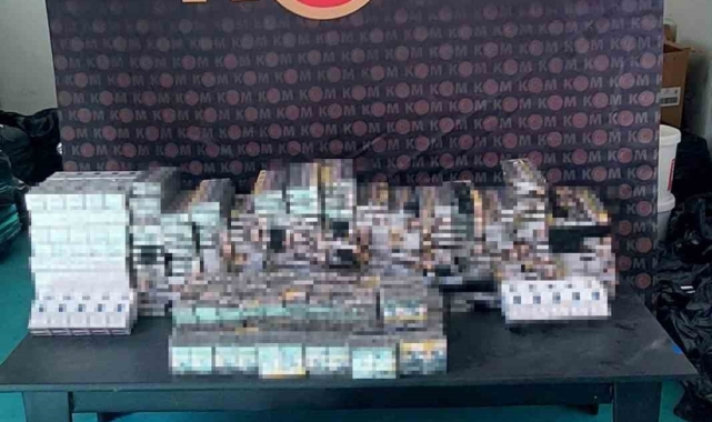 Siirt'te 4 bin 80 paket kaçak sigara ele geçirildi